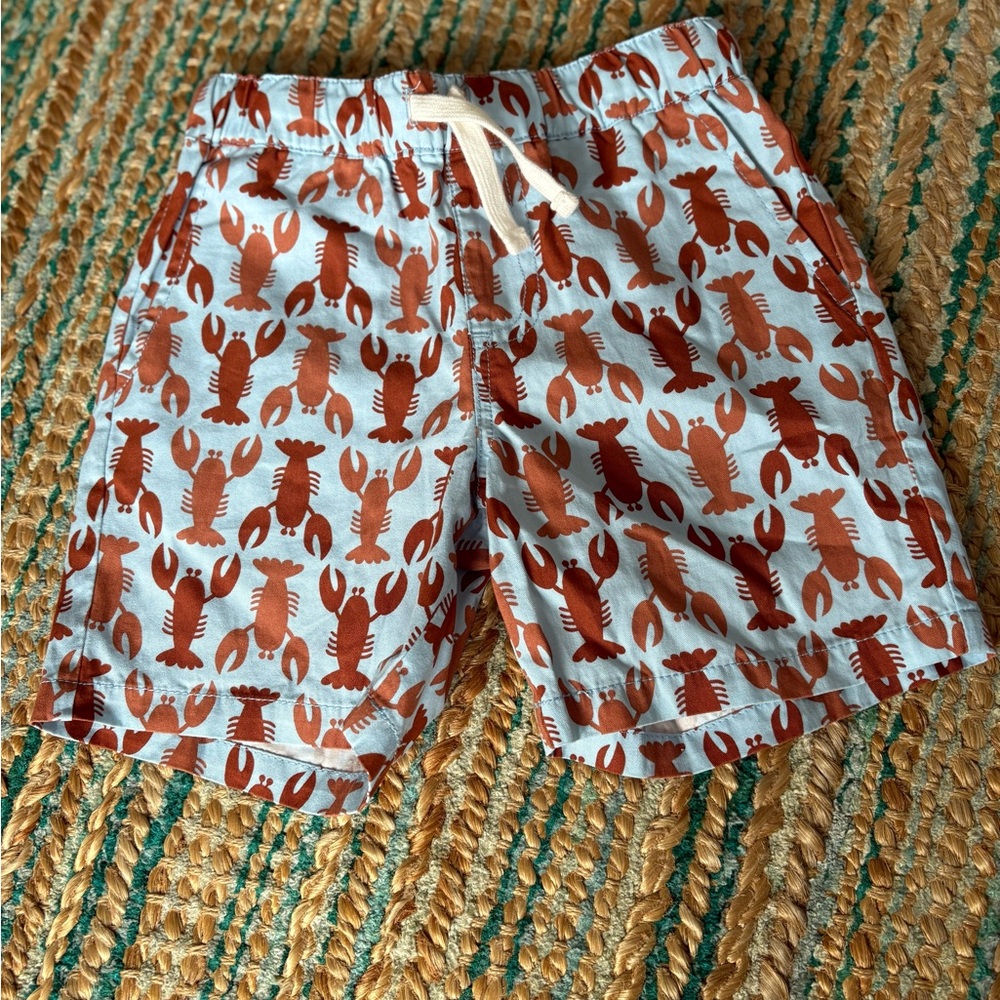 Lobster Print Shorts from Seed Heritage
